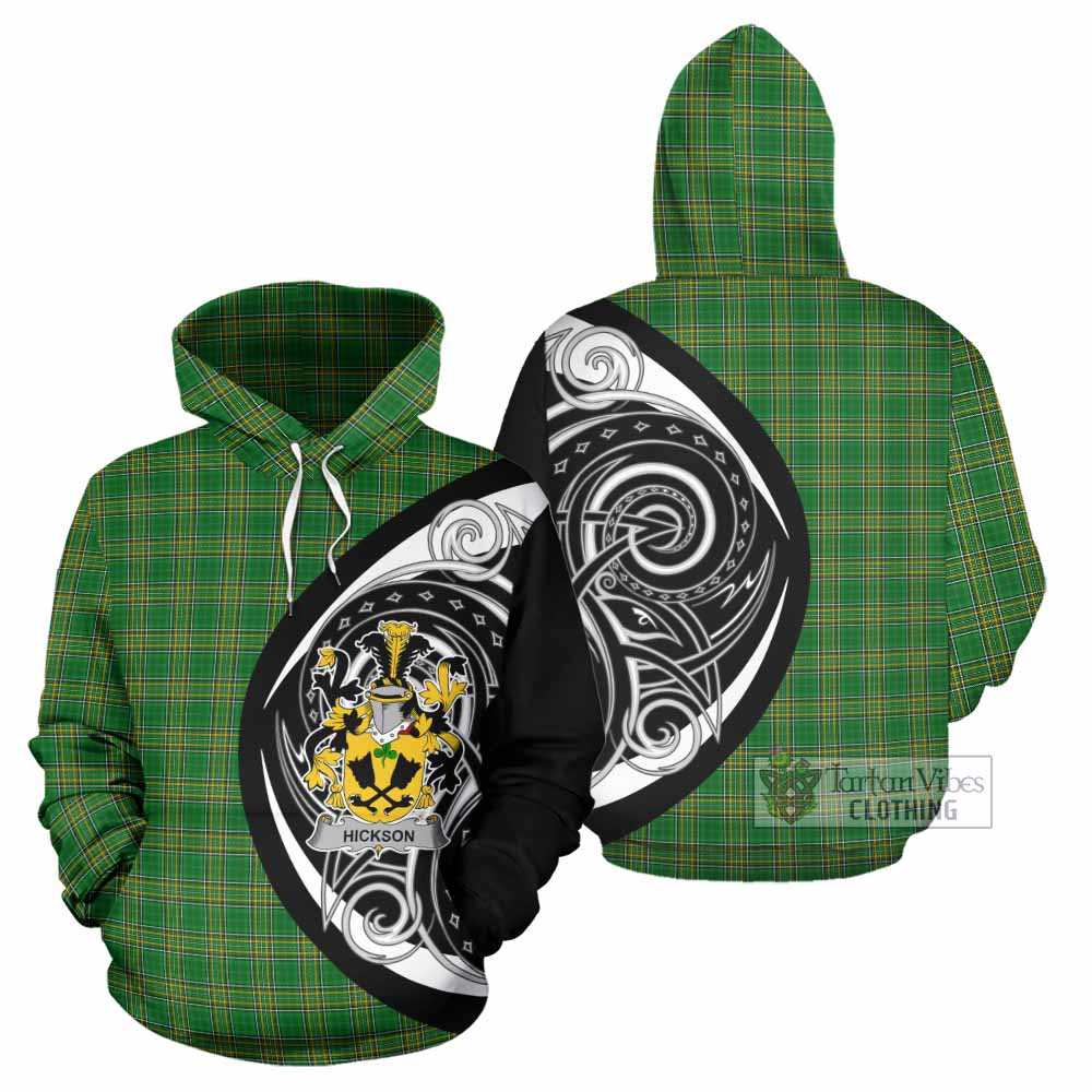 Hickson Irish Clan Hoodie Celtic Circle Style - Tartan Vibes Clothing