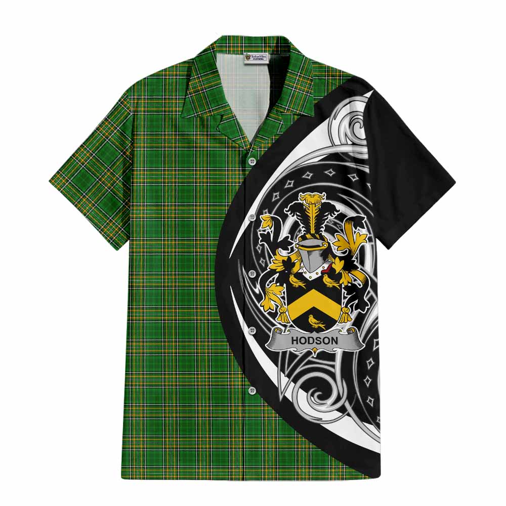 Hodson Irish Clan Hawaiian Shirt Celtic Circle Style Kid - Tartan Vibes Clothing