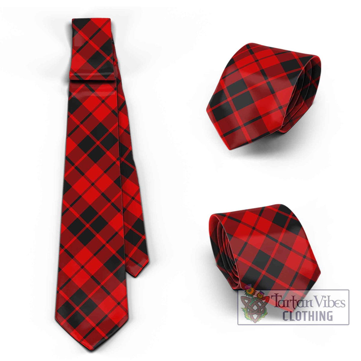 Hog Tartan Classic Necktie Cross Style Necktie One Size - Tartan Vibes Clothing
