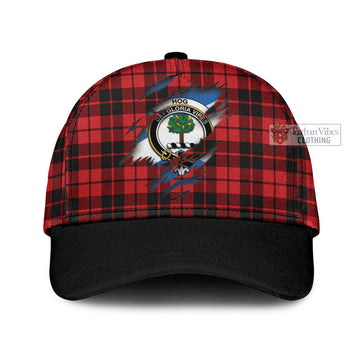 Hog Tartan Classic Cap with Family Crest In Me Style