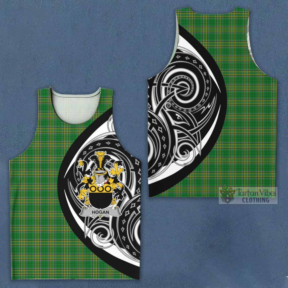 Hogan Irish Clan Men's Tank Top Celtic Circle Style - Tartan Vibes Clothing