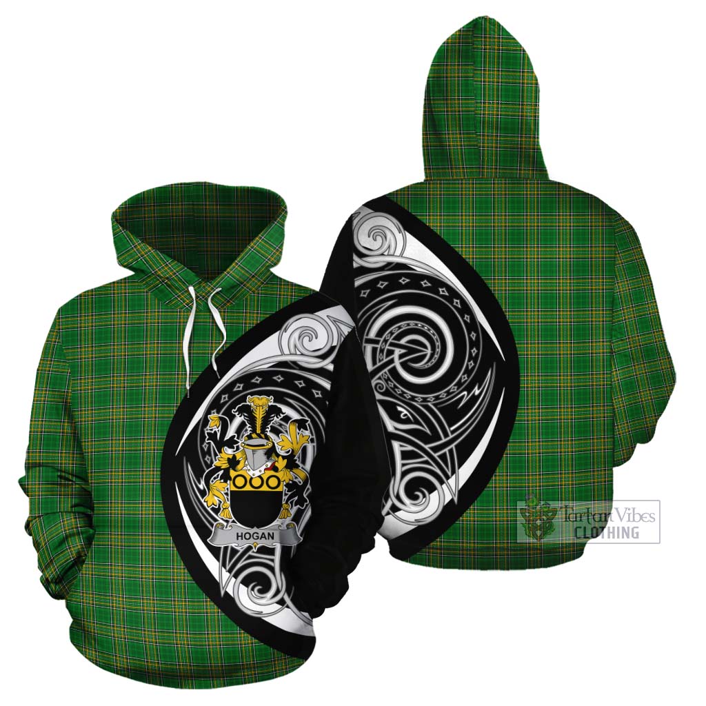 Hogan Irish Clan Cotton Hoodie Celtic Circle Style - Tartan Vibes Clothing
