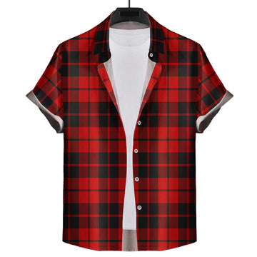 Hogg Tartan Short Sleeve Button Down Shirt