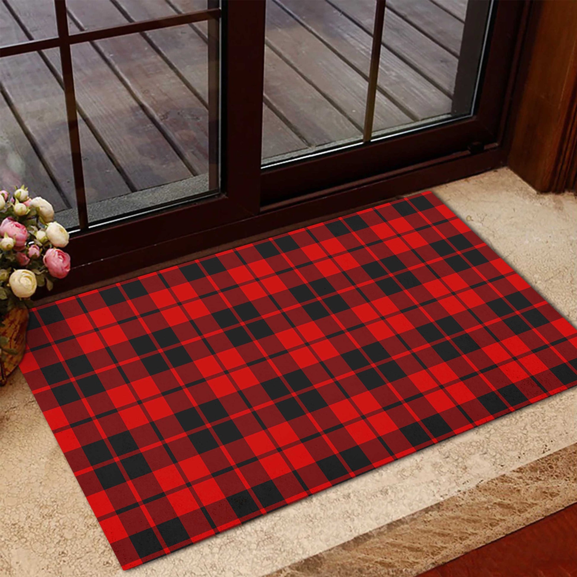 Hogg Tartan Door Mat - Tartanvibesclothing