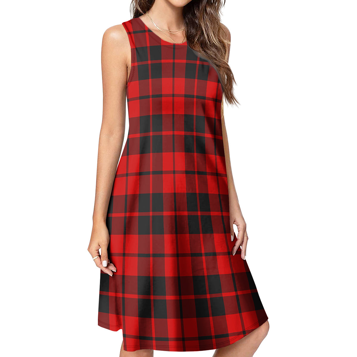 Hogg Tartan Womens Casual Dresses - Tartanvibesclothing