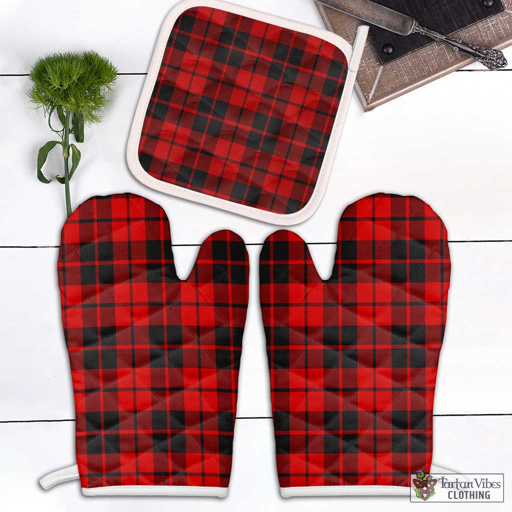 Hogg Tartan Combo Oven Mitt & Pot-Holder Combo 1 Oven Mitt & 1 Pot-Holder White - Tartan Vibes Clothing