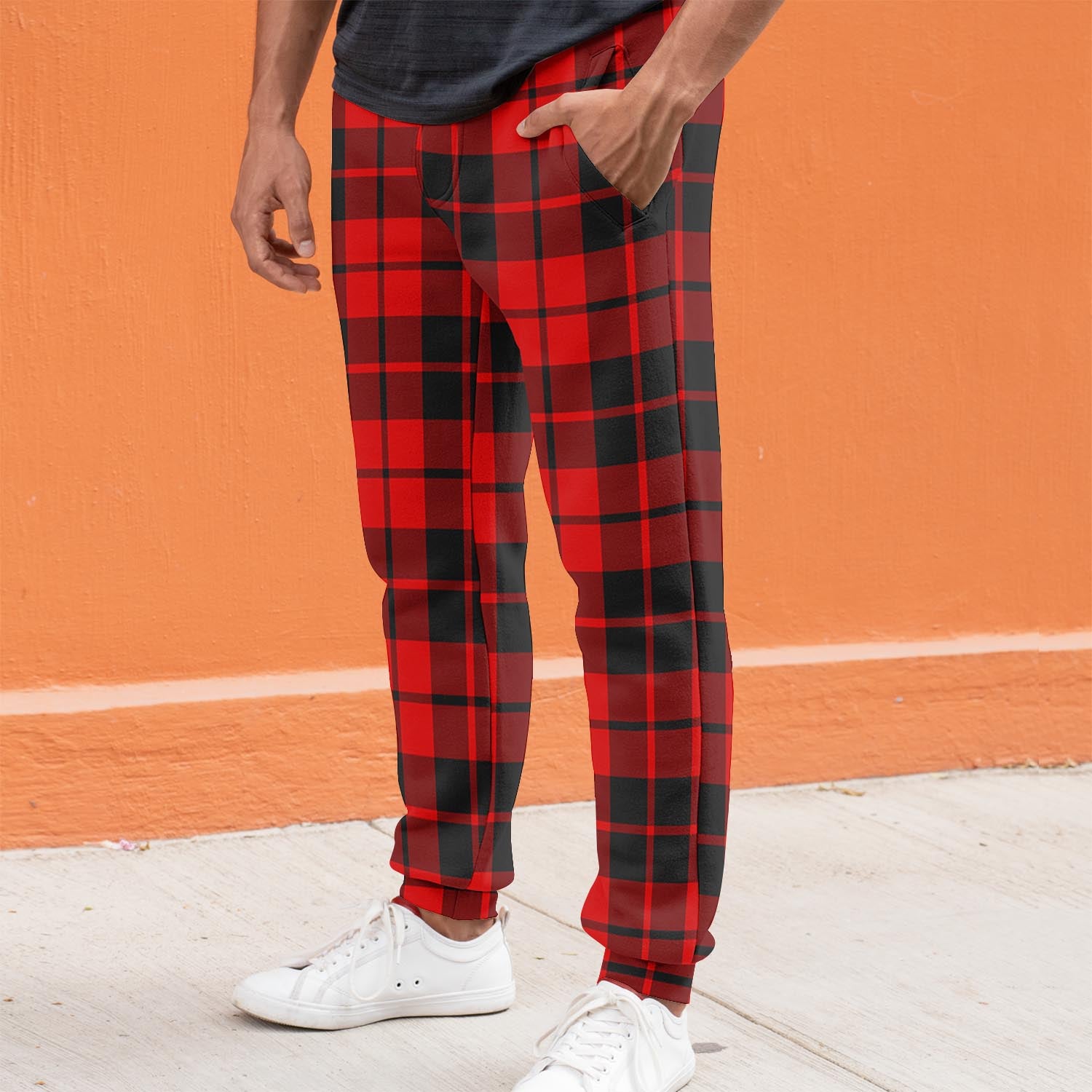 Hogg Tartan Joggers Pants S - Tartan Vibes Clothing