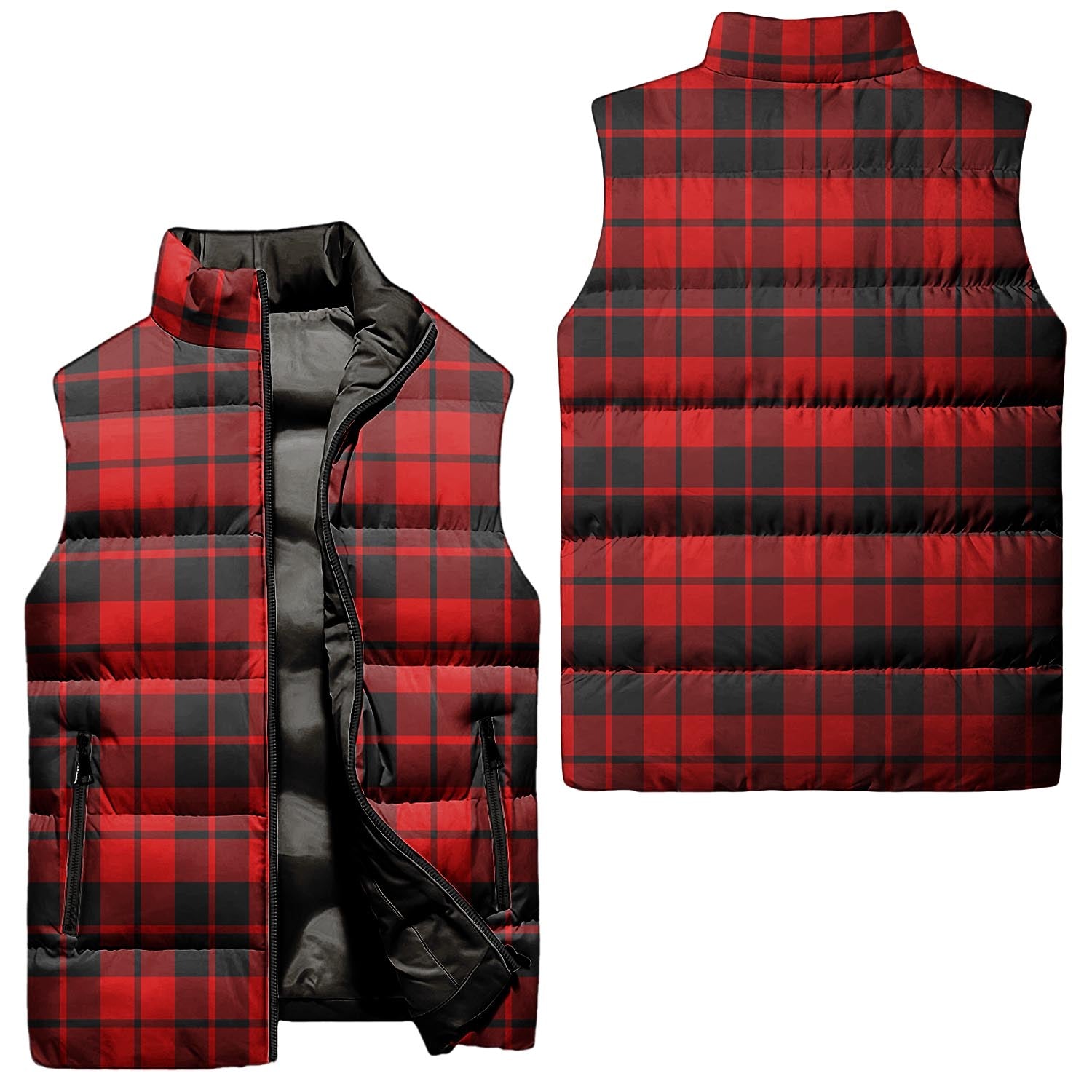 Hogg Tartan Sleeveless Puffer Jacket Unisex - Tartanvibesclothing