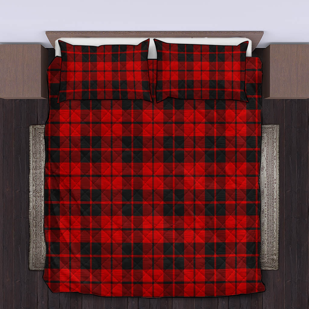 Hogg Tartan Quilt Bed Set King - Tartan Vibes Clothing