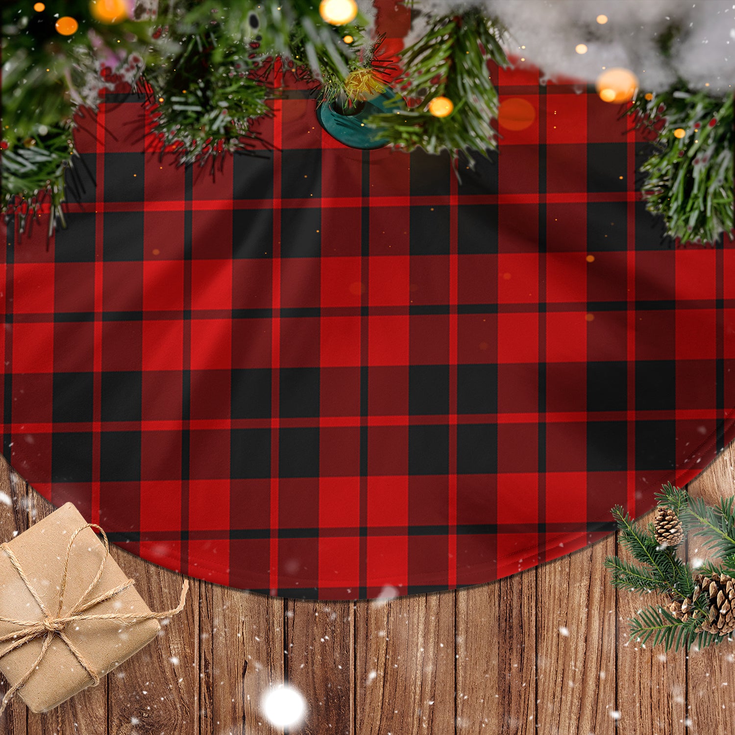 Hogg Tartan Christmas Tree Skirt - Tartanvibesclothing