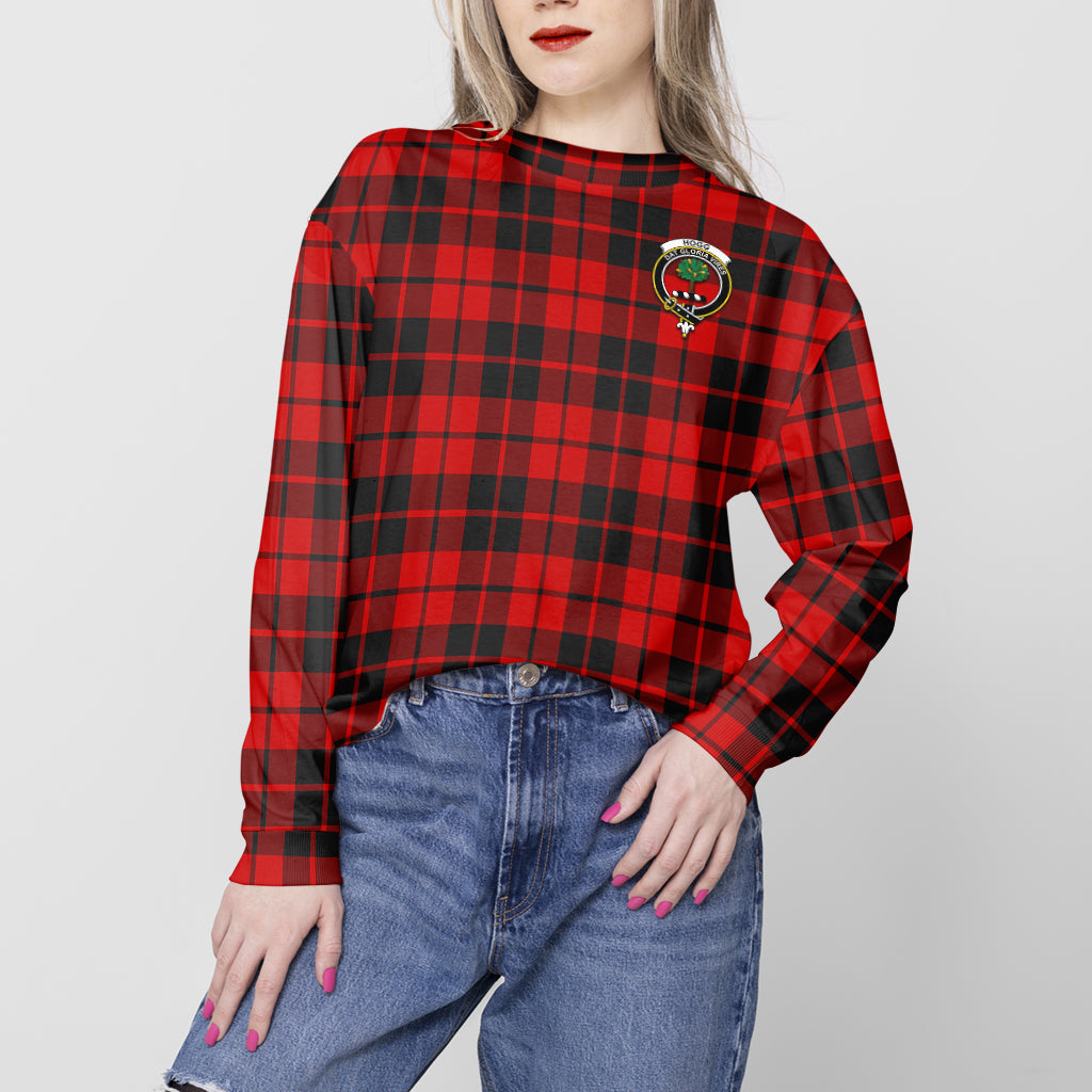 Hogg Tartan Sweatshirt with Family Crest - Tartan Vibes Clothing