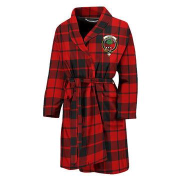 Hogg Tartan Bathrobe with Family Crest