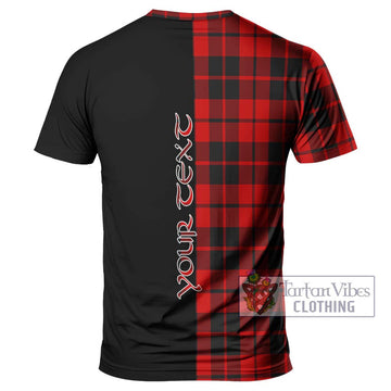 Hogg Tartan T-Shirt with Family Crest and Half Of Me Style