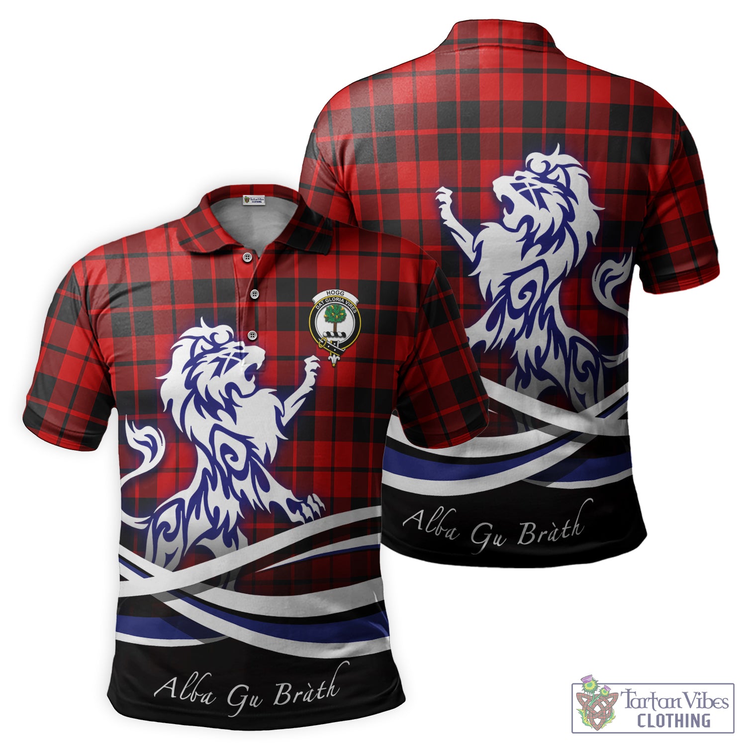 hogg-tartan-polo-shirt-with-alba-gu-brath-regal-lion-emblem