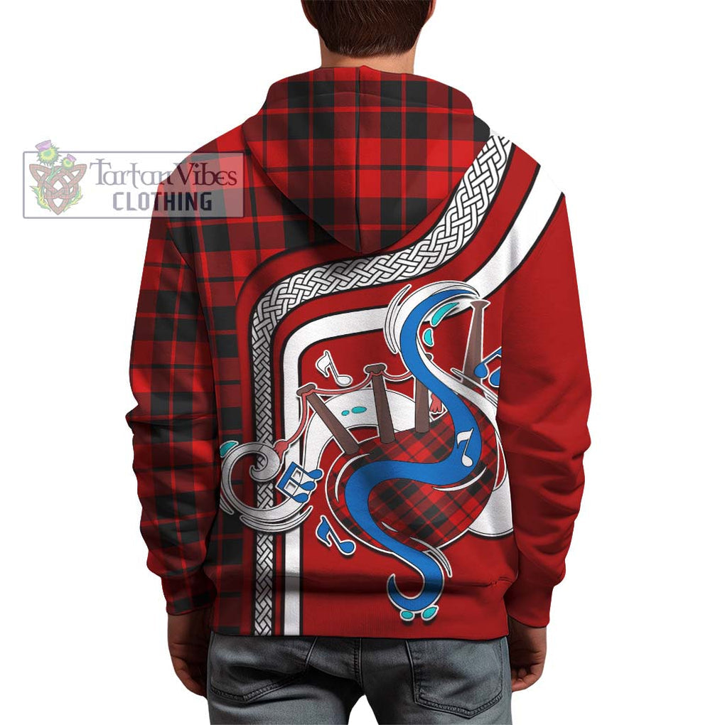 Hogg Tartan Hoodie with Epic Bagpipe Style - Tartanvibesclothing Shop