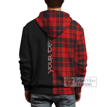 Hogg Tartan Hoodie with Family Crest and Half Of Me Style