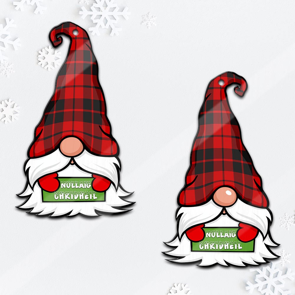 Hogg Gnome Christmas Ornament with His Tartan Christmas Hat - Tartan Vibes Clothing