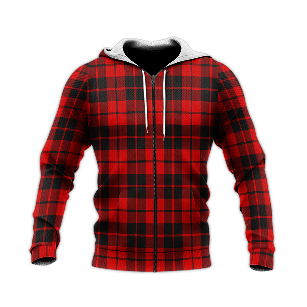 hogg-tartan-knitted-hoodie