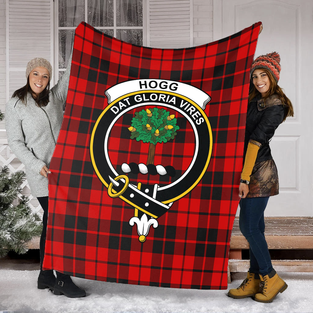 hogg-tartab-blanket-with-family-crest