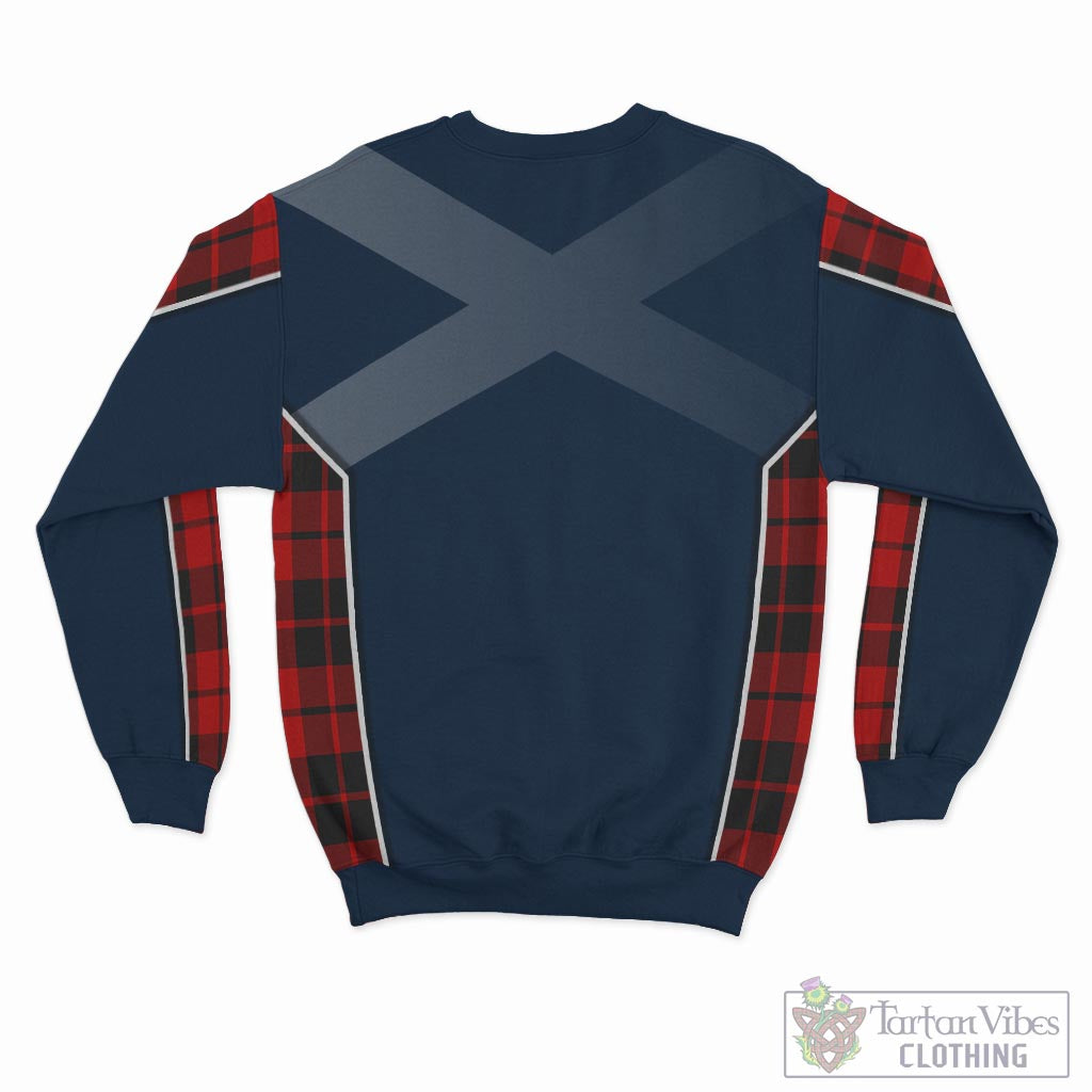 Tartan Vibes Clothing Hogg Tartan Sweater with Family Crest and Lion Rampant Vibes Sport Style