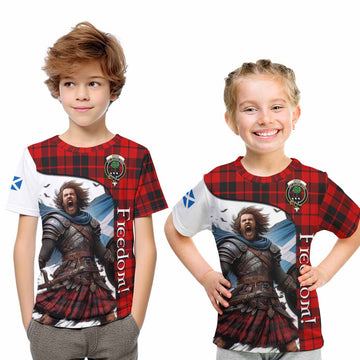 Hogg (Hog) Crest Tartan Kid T-Shirt Inspired by the Freedom of Scottish Warrior