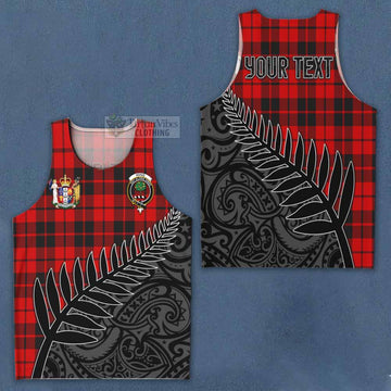 Hogg (Hog) Crest Tartan Men's Tank Top with New Zealand Silver Fern Half Style