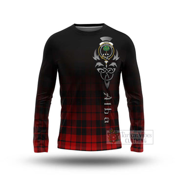 Hogg (Hog) Tartan Long Sleeve T-Shirt Featuring Alba Gu Brath Family Crest Celtic Inspired