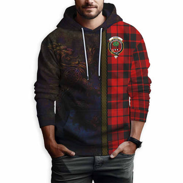 Hogg (Hog) Tartan Family Crest Hoodie Alba Gu Brath Be Brave Lion Ancient Style Pullover Hoodie - Tartan Vibes Clothing