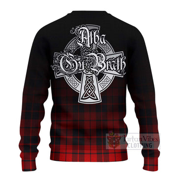 Hogg (Hog) Tartan Ugly Sweater Featuring Alba Gu Brath Family Crest Celtic Inspired