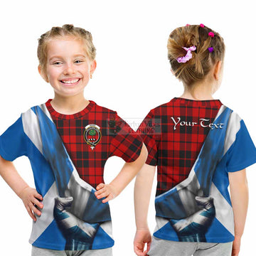 Hogg (Hog) Tartan Kid T-Shirt with Family Crest Scotland Patriotic Style