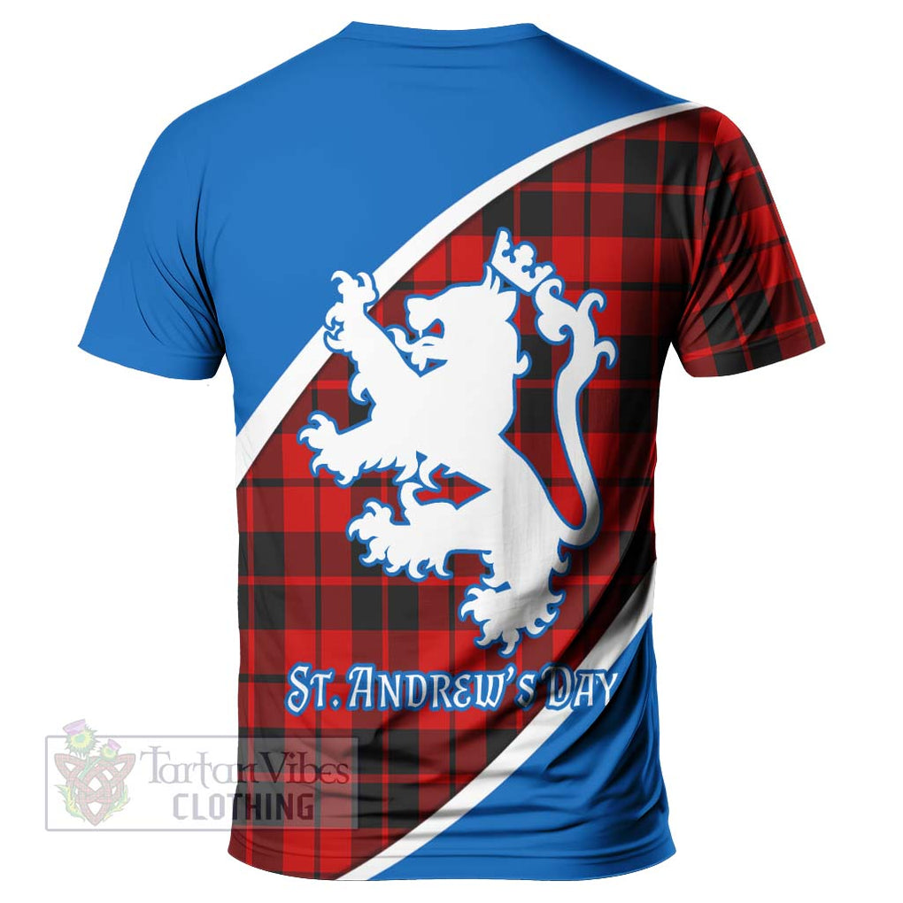 Tartan Vibes Clothing Hogg (Hog) Family Crest Tartan T-Shirt Celebrate Saint Andrew's Day in Style