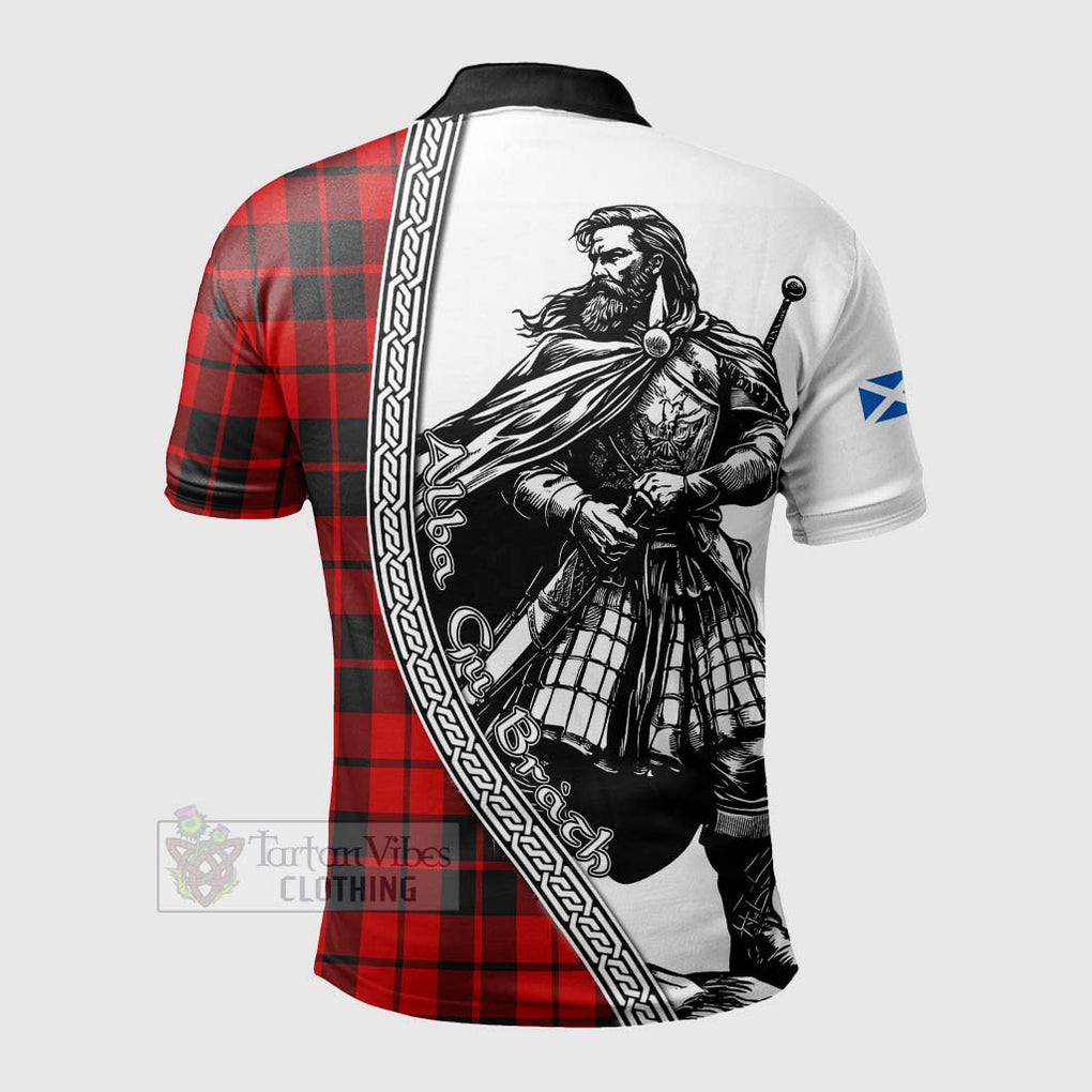 Tartan Vibes Clothing Hogg (Hog) Tartan Clan Crest Polo Shirt with Highlander Warrior Celtic Style