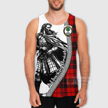 Hogg (Hog) Tartan Clan Crest Men's Tank Top with Highlander Warrior Celtic Style