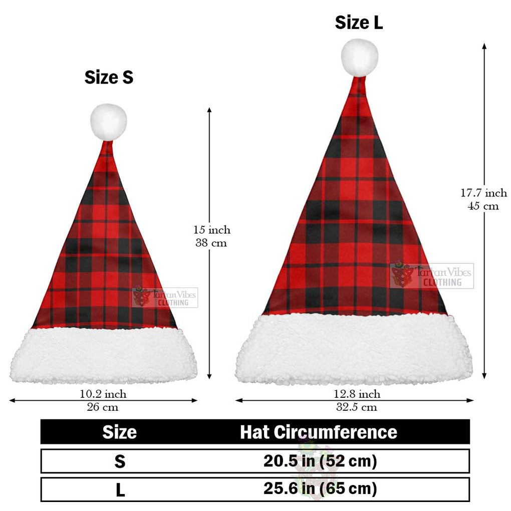 Tartan Vibes Clothing Hogg (Hog) Tartan Christmas Santa Hats