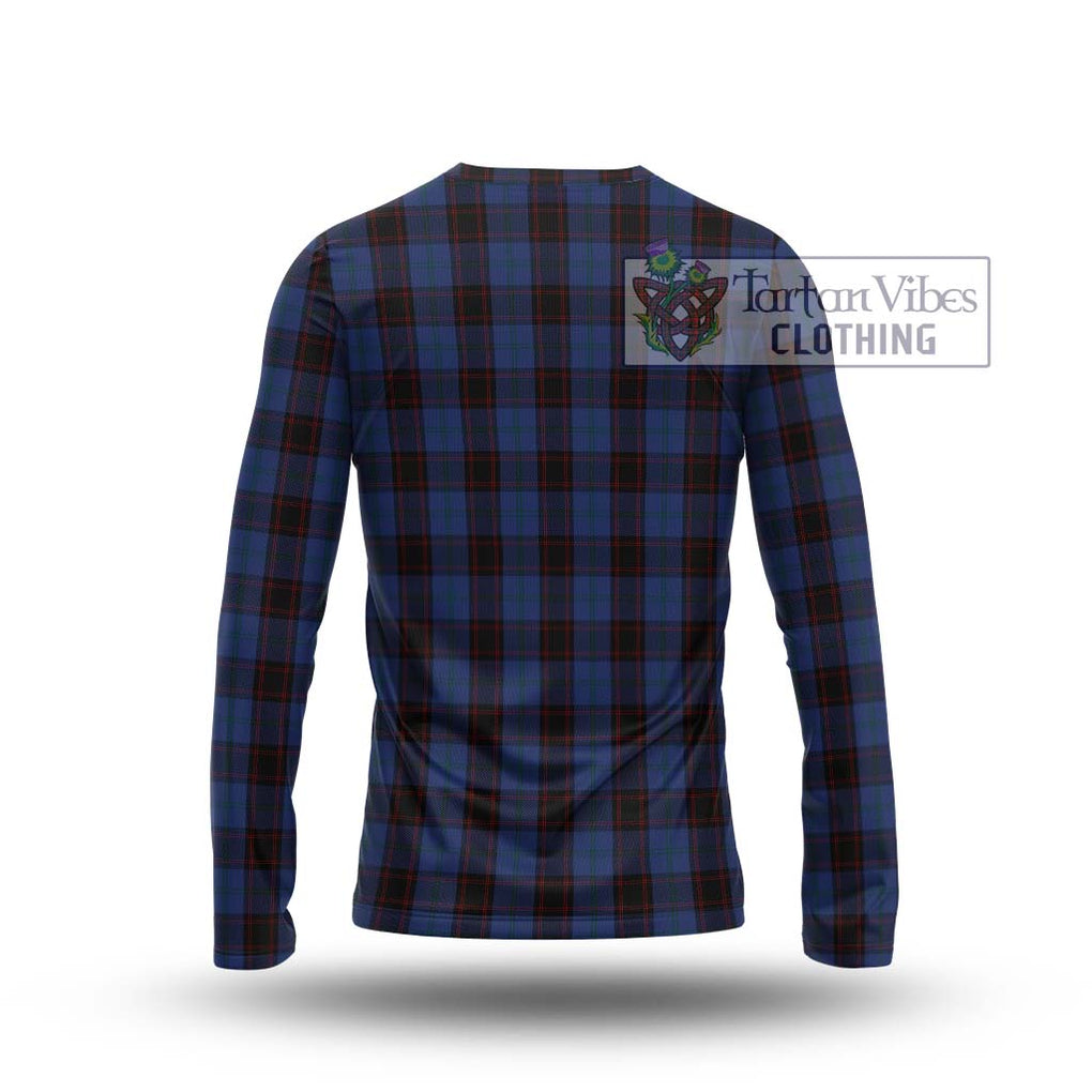 Home (Hume) Tartan Long Sleeve T-Shirt with Family Crest DNA In Me Style - Tartanvibesclothing Shop