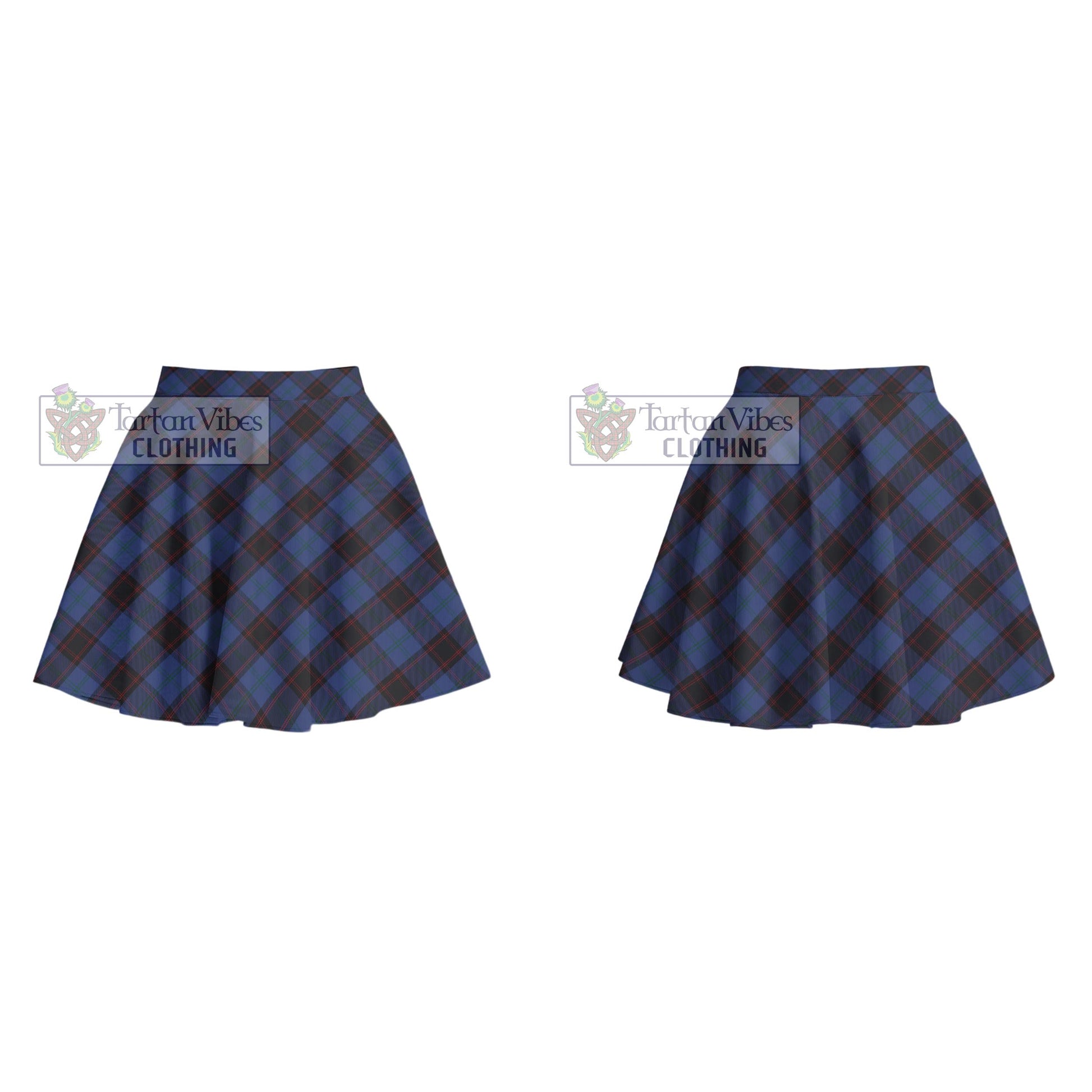 Tartan Vibes Clothing Home Tartan Women's Plated Mini Skirt