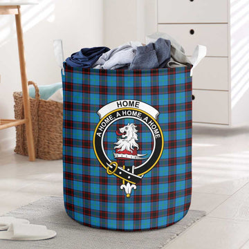 Home Ancient Tartan Laundry Basket with Family Crest