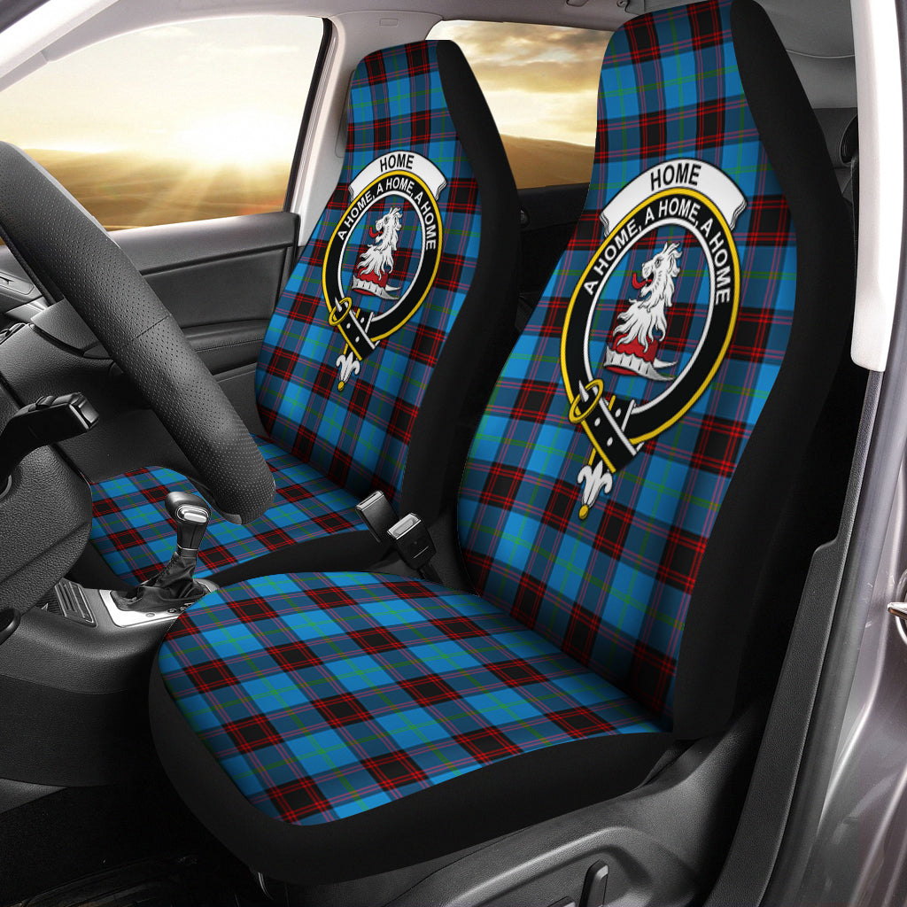 Home Ancient Tartan Car Seat Cover with Family Crest One Size - Tartanvibesclothing