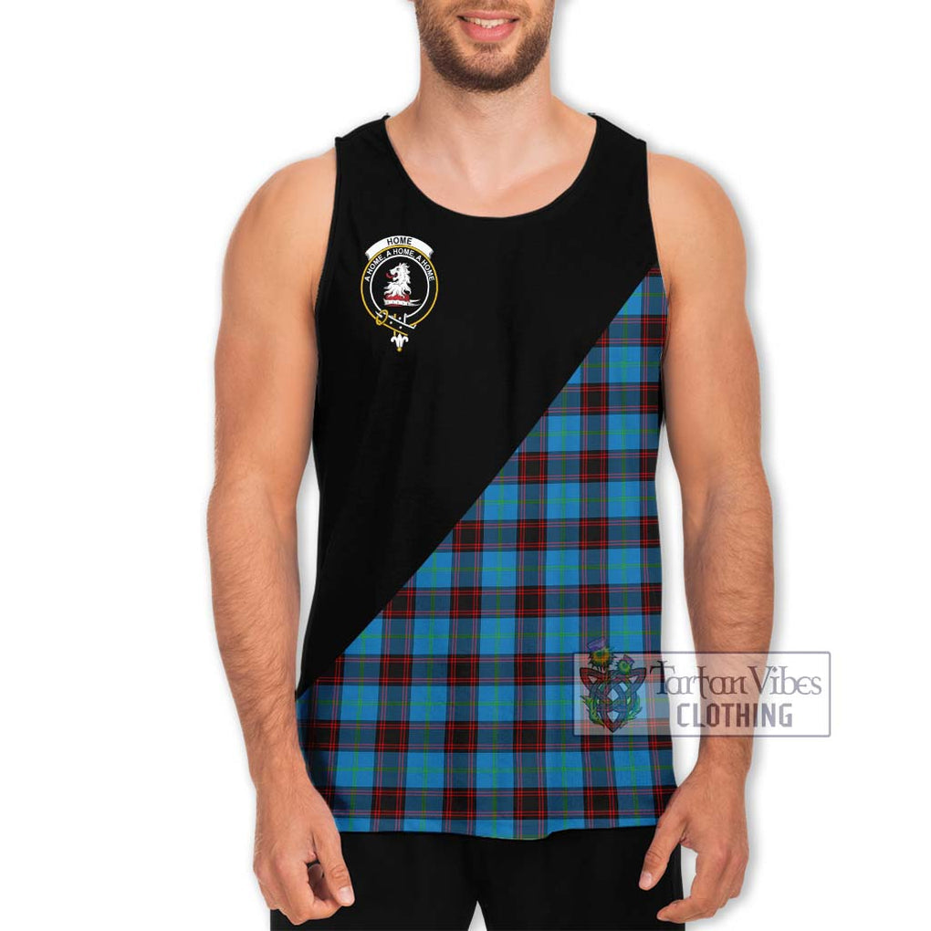 Home Ancient Tartan Men's Tank Top with Family Crest and Military Logo Style Men - Tartanvibesclothing Shop