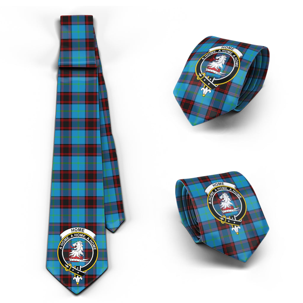 Home Ancient Tartan Classic Necktie with Family Crest Necktie One Size - Tartan Vibes Clothing