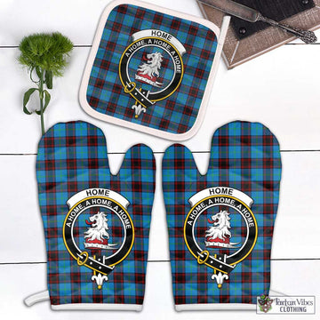 Home Ancient Tartan Combo Oven Mitt & Pot-Holder with Family Crest