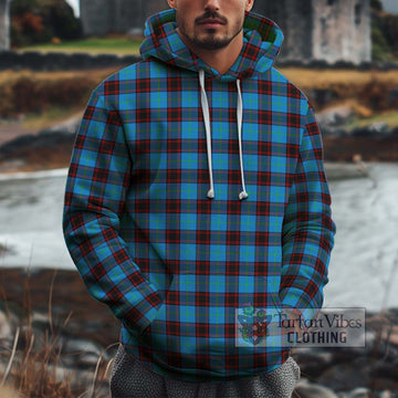 Home Ancient Tartan Cotton Hoodie