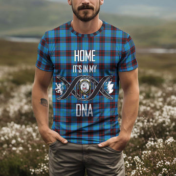 Home Ancient Tartan T-Shirt with Family Crest DNA In Me Style