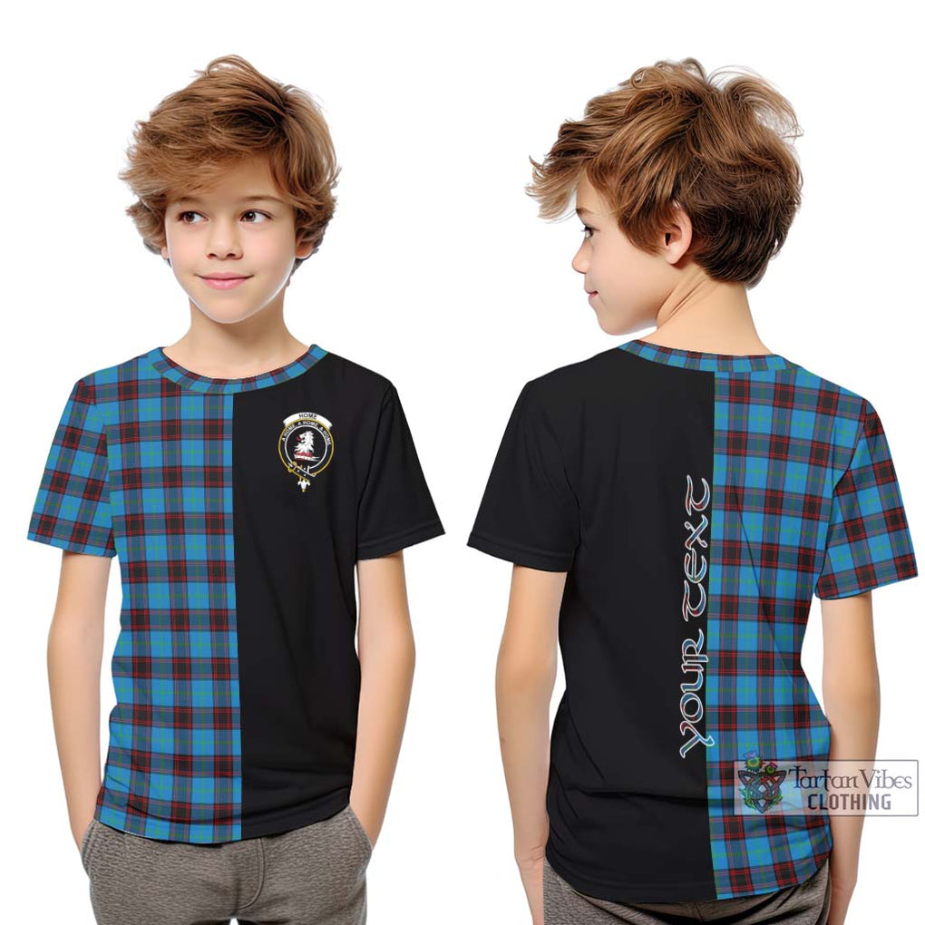 Home Ancient Tartan Kid T-Shirt with Family Crest and Half Of Me Style Youth XL Size14 - Tartanvibesclothing Shop