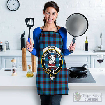 Home Ancient Tartan Apron with Family Crest