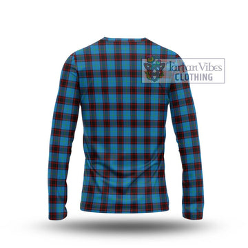 Home Ancient Tartan Long Sleeve T-Shirt with Family Crest DNA In Me Style