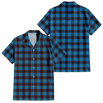 Home Ancient Tartan Short Sleeve Button Down Shirt