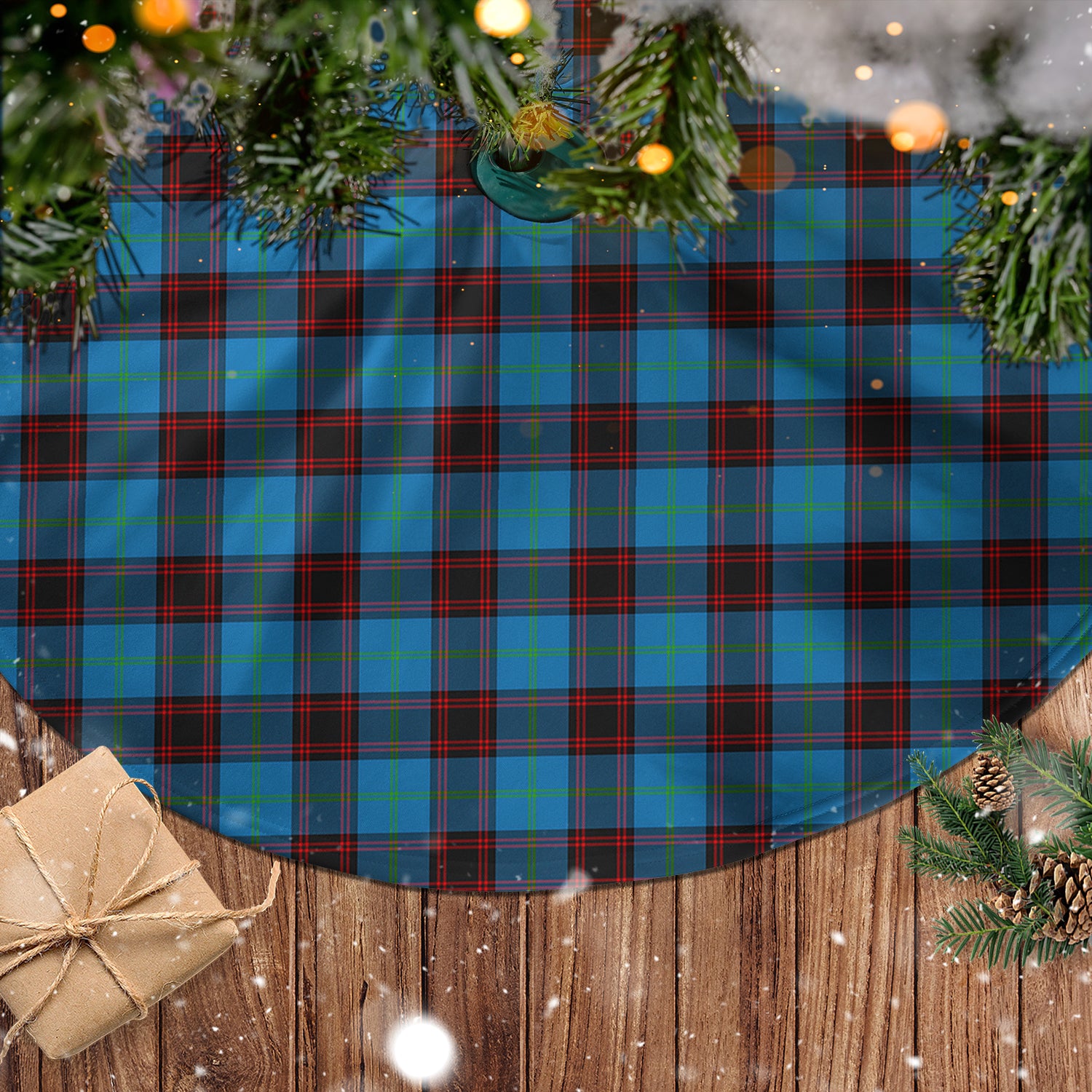 Home Ancient Tartan Christmas Tree Skirt - Tartanvibesclothing