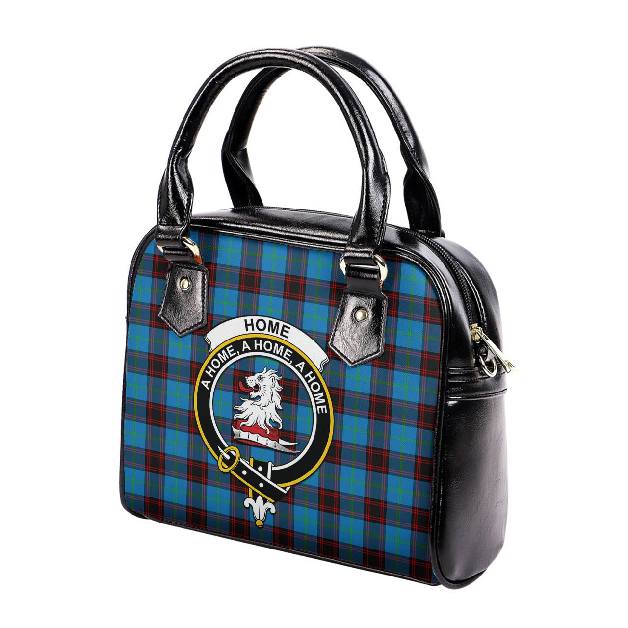 Home Ancient Tartan Shoulder Handbags with Family Crest - Tartanvibesclothing