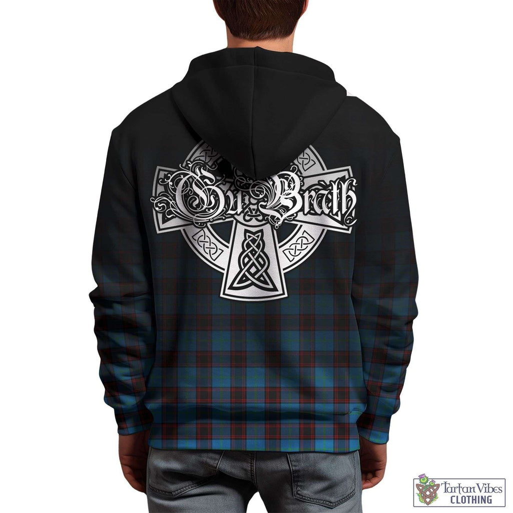 Tartan Vibes Clothing Home Ancient Tartan Hoodie Featuring Alba Gu Brath Family Crest Celtic Inspired